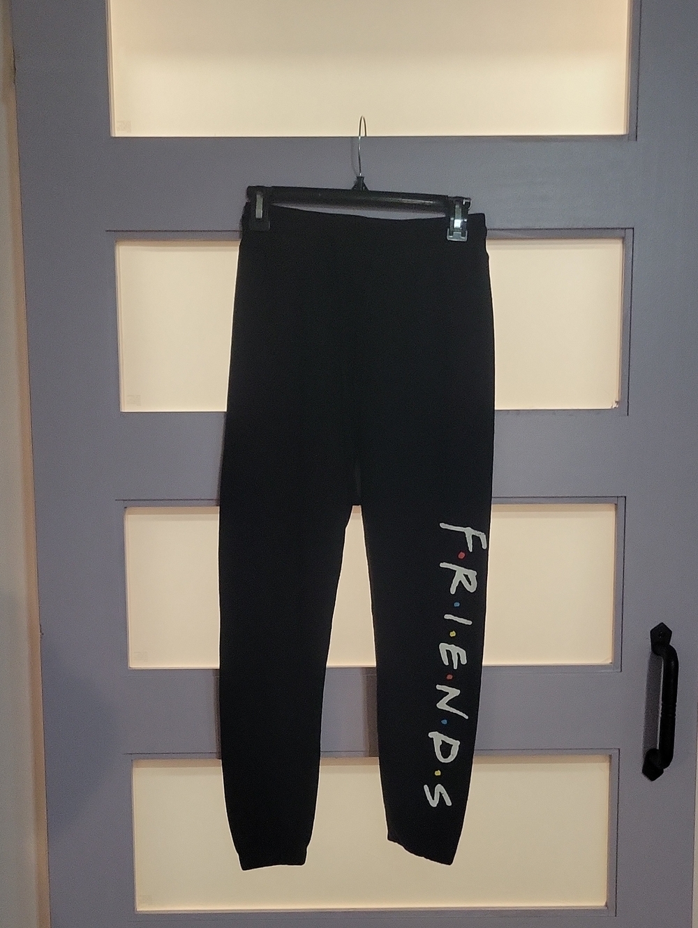 Friends Logo Black Women's Sweatpants